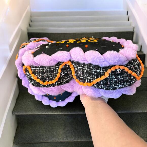 Set of 2 Cupcakes and Cashmere Dead Inside Heart Decorative Throw Pillow Gothic - Picture 3 of 3